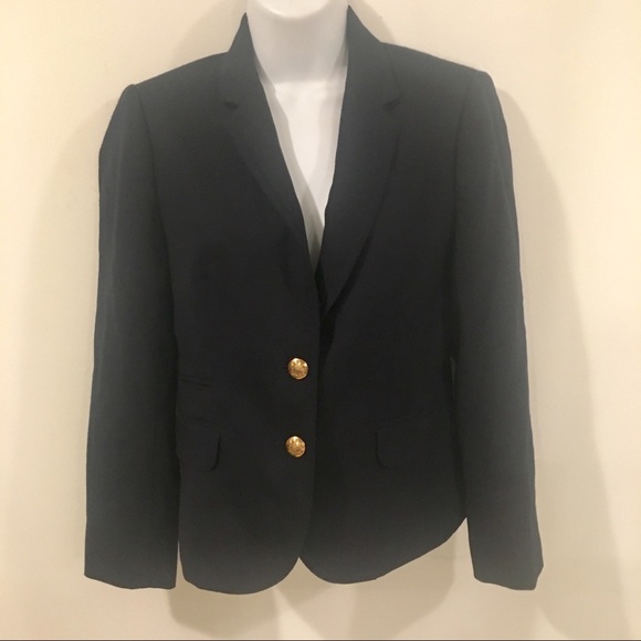 J. Crew Jackets & Blazers - J Crew Schoolboy Blazer Navy 6p Great Condition